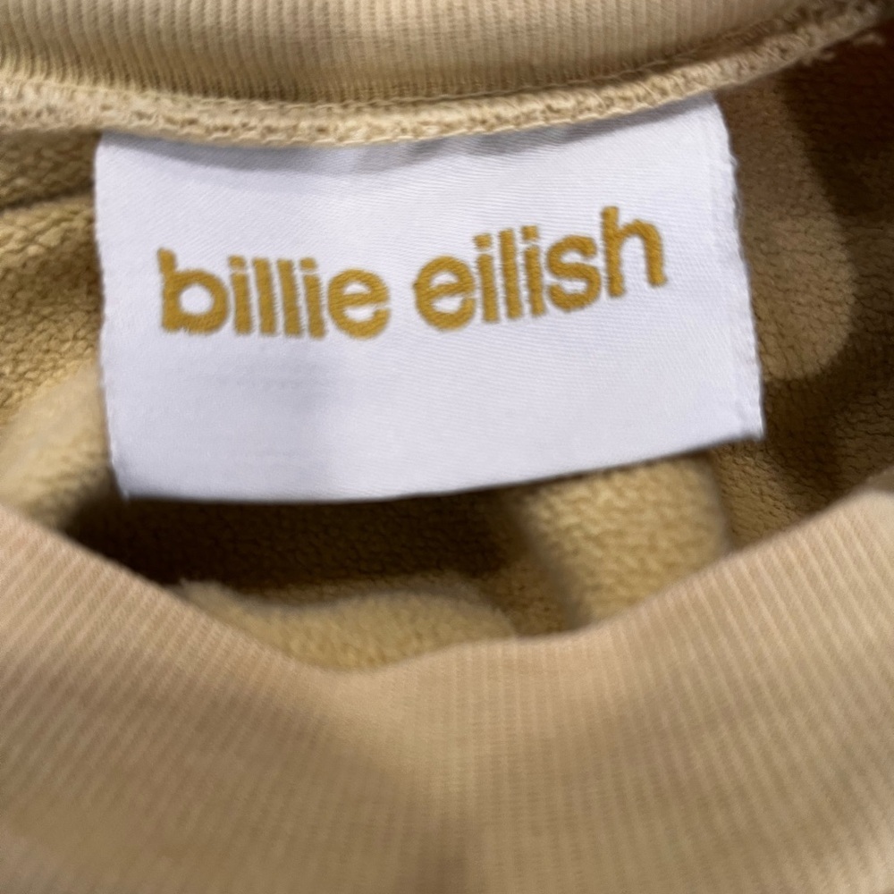 Billie Eilish merch underwater 2021 tour oversized sweatshirt-XL - Picture 7 of 8